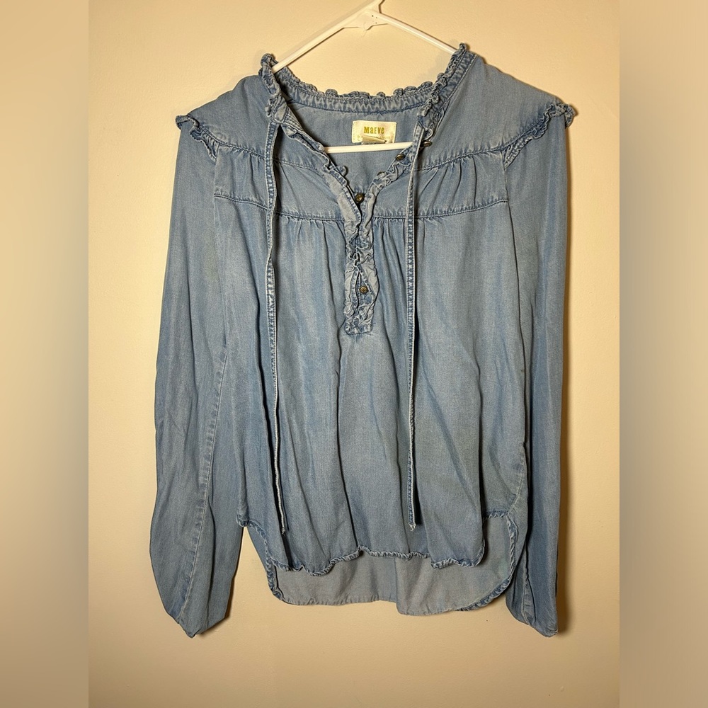 Denim long sleeve